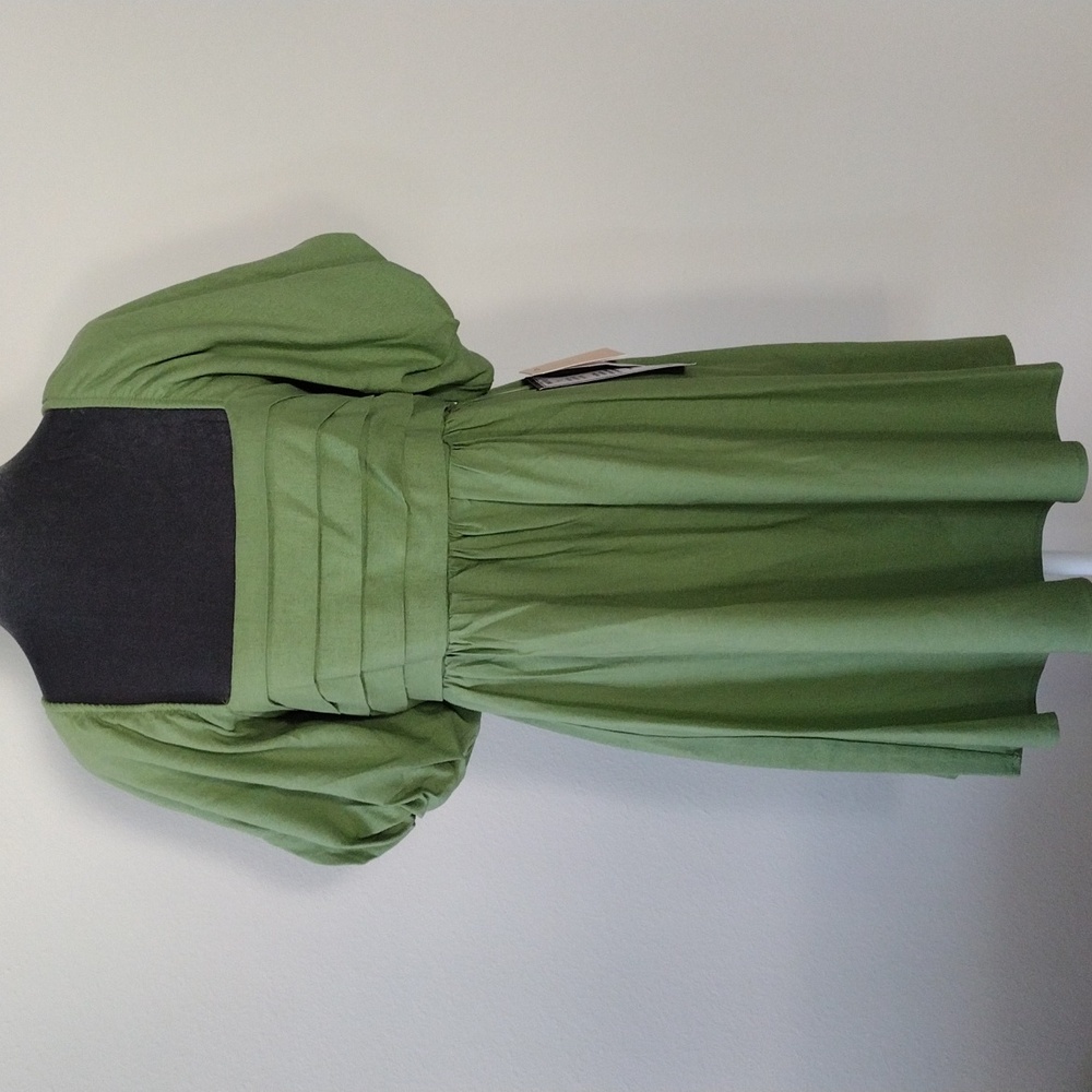 City Studios Juniors' Balloon-Sleeve Babydoll Dress. Size M - Picture 4 of 12